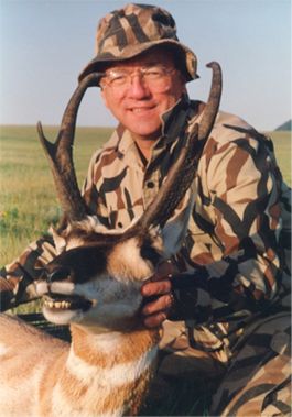 Samuels with pronghorn